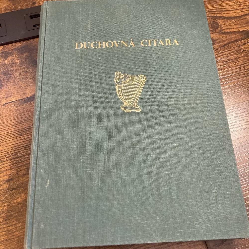 Slovak Lutheran Evangelical Hymnal Vtg Duchovna Citara Kucharik Songbook 1933